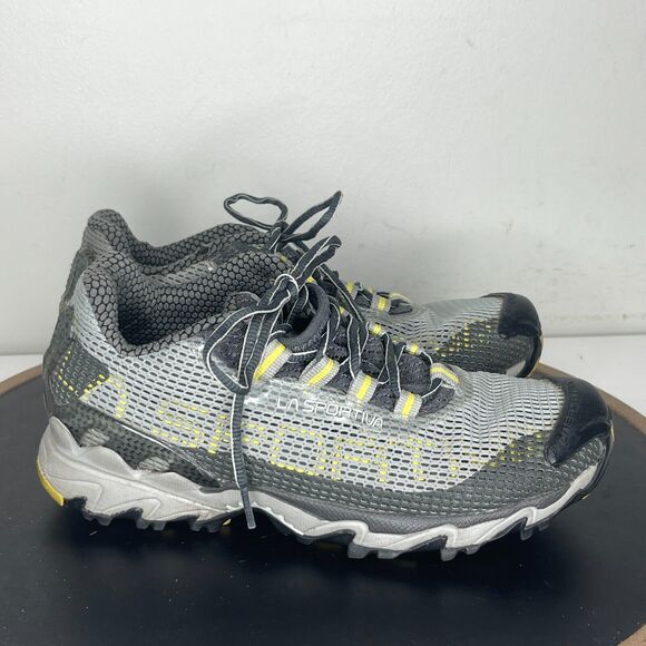 La Sportiva Womens Wildcat Trail 2000-C‎ Gray Running Shoes Sneakers Size 7.5 - Picture 1 of 13